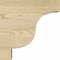 Ekena Millwork Newport Rough Sawn Rafter Tail, Douglas Fir, 4"W x 12"H x 12"L RFT04X12X12NEW00RDF - alternate 4